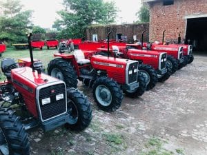Massey Ferguson MF 385 4WD Tractor in South Sudan