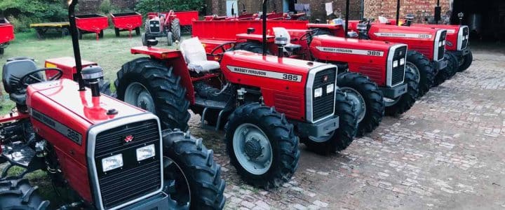 Massey Ferguson MF 385 4WD Tractor in South Sudan