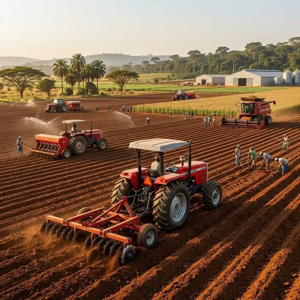 DRC agriculture and mechanization
